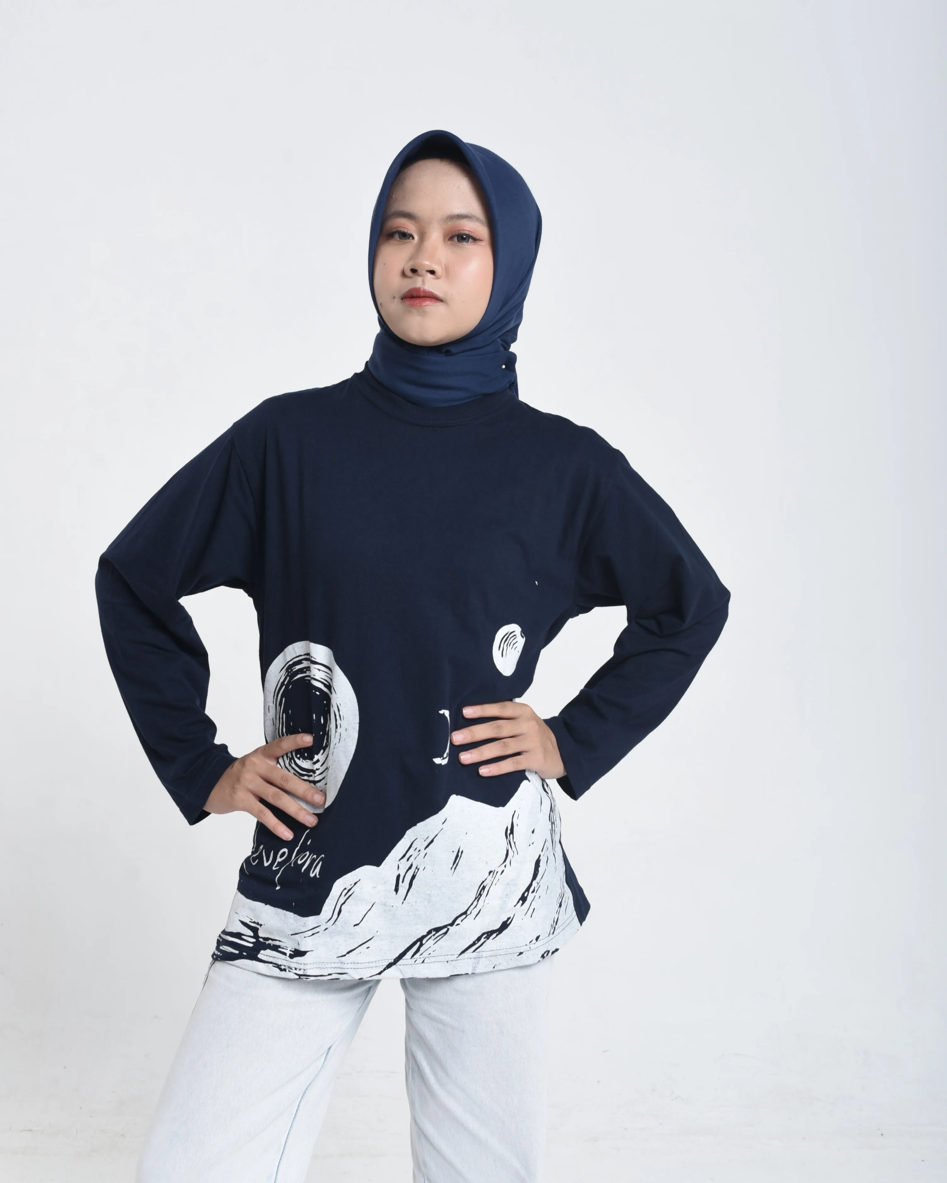 SPECTA XXI T-Shirt Long Sleeve Navy